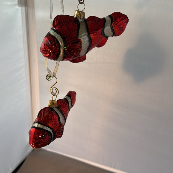 Set of two fish ornaments - Picture 2 of 3